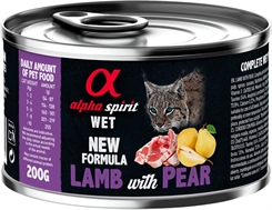 AlphaSpirit CAT Lamb with pear (lam med pære) dåse
